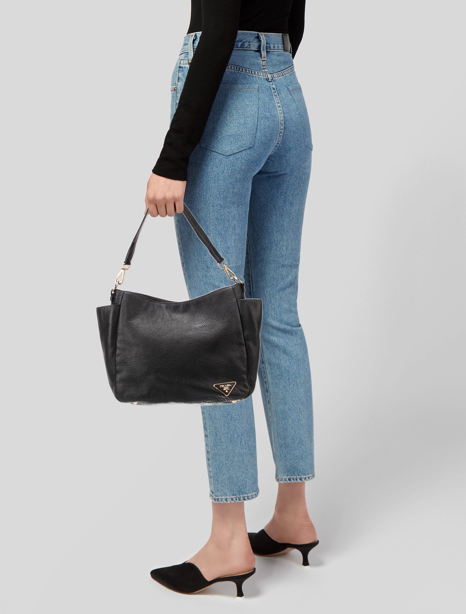 Prada Signature Side Pocket